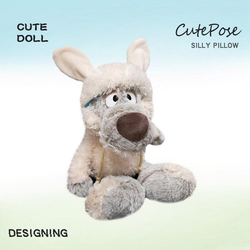 Derpy Wolf™ – Anti-Stress Goofy Plush for Adult Meltdowns | 35cm - VEYSEA