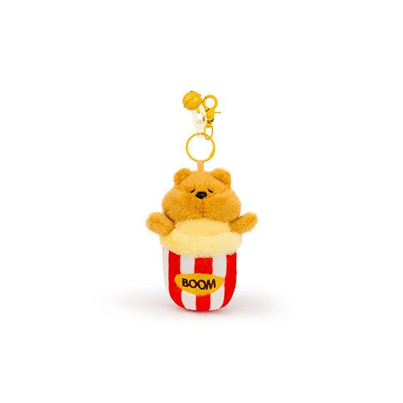 SweetHug™ Duo – Ice Cream Bunny & Popcorn Bear Keychains | Cute Stress Relief for Bags - VEYSEA