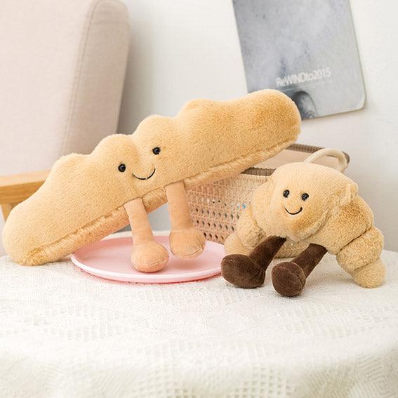 BreadHug™ – Food-Themed Anxiety Plush Set for Women’s Security | Work & Home - VEYSEA