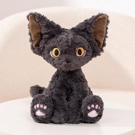 CalmCat™ – Realistic Devon Rex Plush for Anxiety Relief | 30cm - VEYSEA