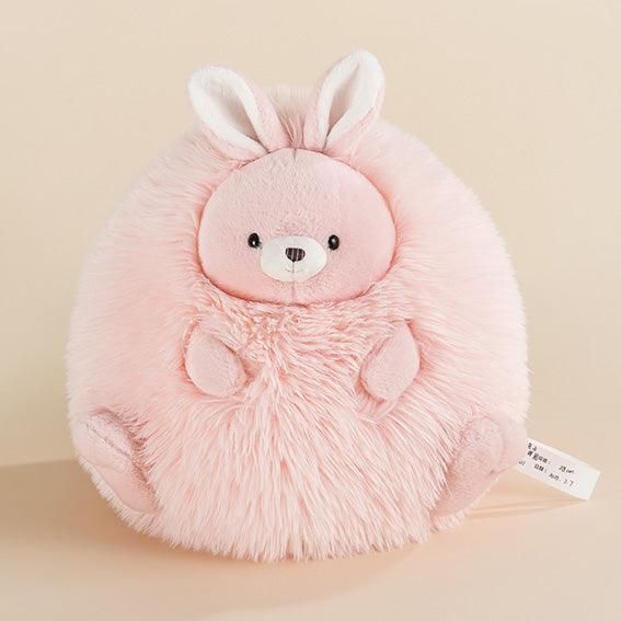 MacaronHug™ Plush Set – Round Stress Relief Animals for Women’s Security | 22cm - VEYSEA