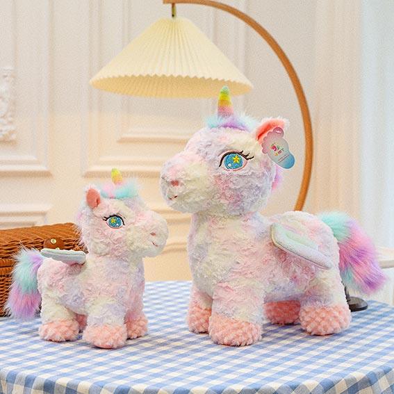 RainbowHug™ Therapy Plush - Sensory Stress Relief Unicorn & Sheep for Home & Office - VEYSEA