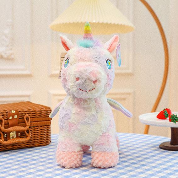 RainbowHug™ Therapy Plush - Sensory Stress Relief Unicorn & Sheep for Home & Office - VEYSEA