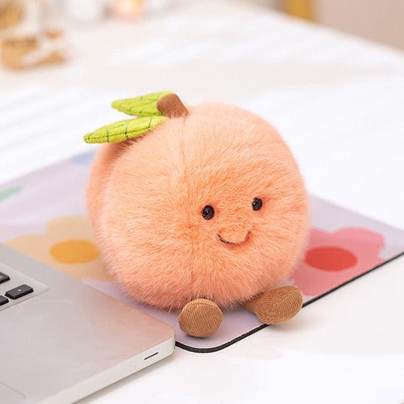 Zen Peach™ – Science-Backed Stress Relief Plush for Women | 12cm Work & Home Use - VEYSEA